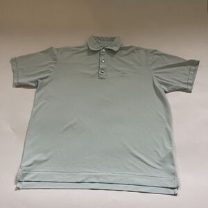 Footjoy Golf Polo Mens Performance Shirt Size Medium Embroidered 1914‎ Preppy
